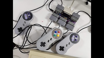 Super Nintendo (SNES) to PC Parallel port (using DOS)