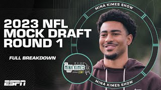 2023 NFL Mock Draft Round 1 with Mina Kimes & Jordan Reid 🏈 | The Mina Kimes Show featuring Lenny