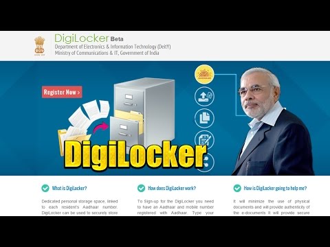 DigiLocker - Online document storage facility