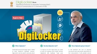Digilock - Digital Locker Space - Government of India screenshot 2