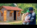 FULL VIDEO: Abandoned Single Mother Struggles to Raise Newborn in Harsh Forest Survival Life