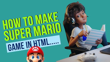 How to make mario game in html | Develop mario game by html and css