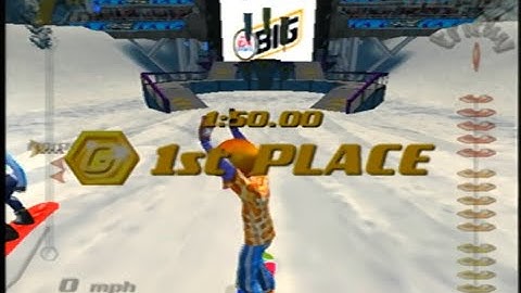 SSX Tricky Beta PS2 Demo - Time Limit Disabled