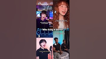 Thumbnail of Kpop Demon Hunter _ Golden (Cover)🌟❤️//Who sang it better comment #kpopdemonhunters #golden #huntrix