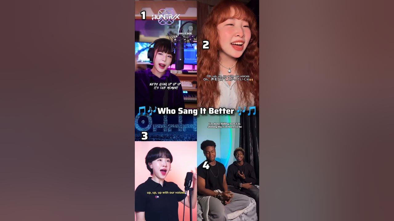 Kpop Demon Hunter _ Golden (Cover)🌟❤️//Who sang it better comment #kpopdemonhunters #golden #huntrix