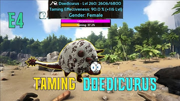 High Level doedicurus Taming | Ark survival Mobile | E4 | how to tame doedicurus | #arkmobileseries