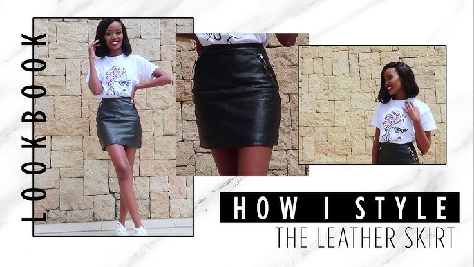 7 Ways to Style a Faux Leather Skirt 