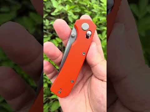 G10 handle and Stonewash Bohler M390 blade. Blaze  GEO2503G.     