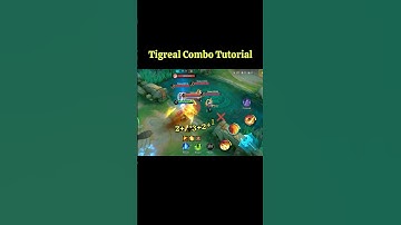 Tigreal Skills Combo Tutorial  #mobilelegends #mlbb #tutorial #mlbbtutorial #tigreal #shorts