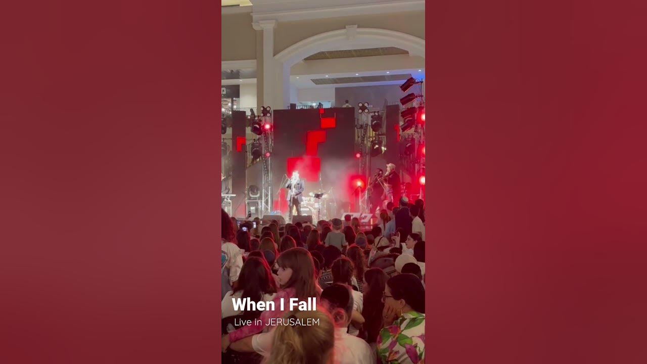 Gad Elbaz - When I Fall live in JERUSALEM