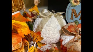 Hand Knit a Chunky Pumpkin