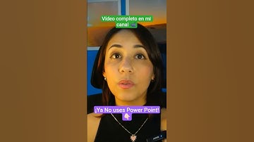 Crea Presentaciones sin Usar Power Point ✨ Vídeo completo en mi canal 📹 #googleslides #powerpoint