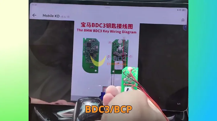 BMW G Series BDC3 Key Programming Made Simple with Keydiy KD-X4
