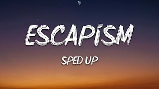 RAYE - Escapism (Lyrics) sped up
