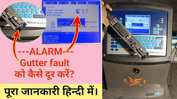 videojet 1520 gutter fault | videojet printer gutter fault | videojet 1520 printer gutter fault