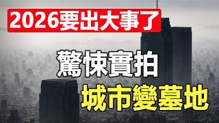 🔥出大事了❗城市變墓場❗無人機拍到冤魂壓城＋詭異天象同步出現❗老天最後通牒❓