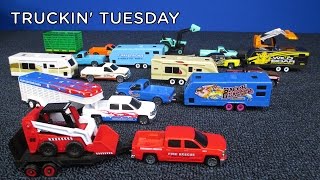 Truckin' Tuesday Adventure Force Truck and Trailer by Maisto for Walmart
