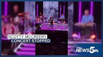 'Absolutely not,' why Scotty McCreery concert stopped at the Colorado State Fair thumbnail