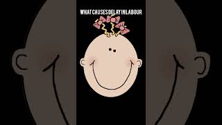 what causes delay in labour delivery delay labourpain contraction youtubeshorts duedate