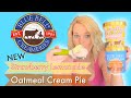 New Blue Bell Ice Cream - Oatmeal Cream Pie and Strawberry Lemonade Review