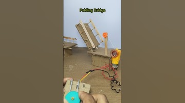 Electric Folding Bridge #science #project #experiment