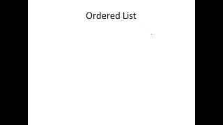 HTML List Creation Part II (Malayalam) | Ordered List| HTML Lecture 15
