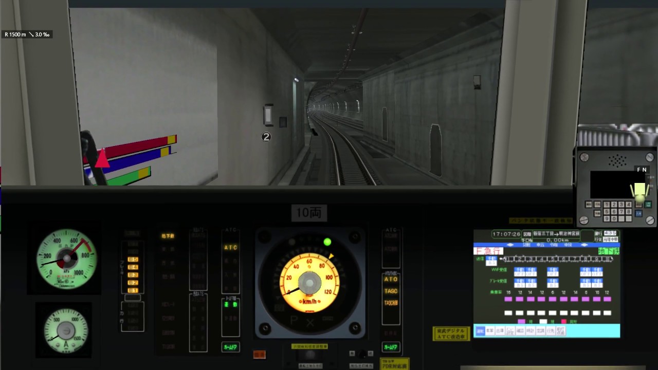 BVE5 副都心線 10000系 【ワンマン運転】