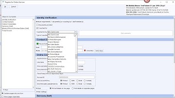 Online Services Registration SystmOne