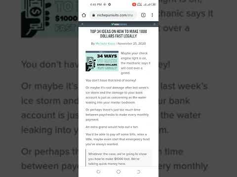 34 Easy Ways To Make Money Online $1000 everyday from USA | Earn $1000 dollars #Makemoney1000 #money