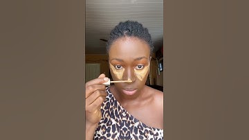 How To Fix a Too-Dark Foundation.  #shorts #makeuphacks #youtubeshorts