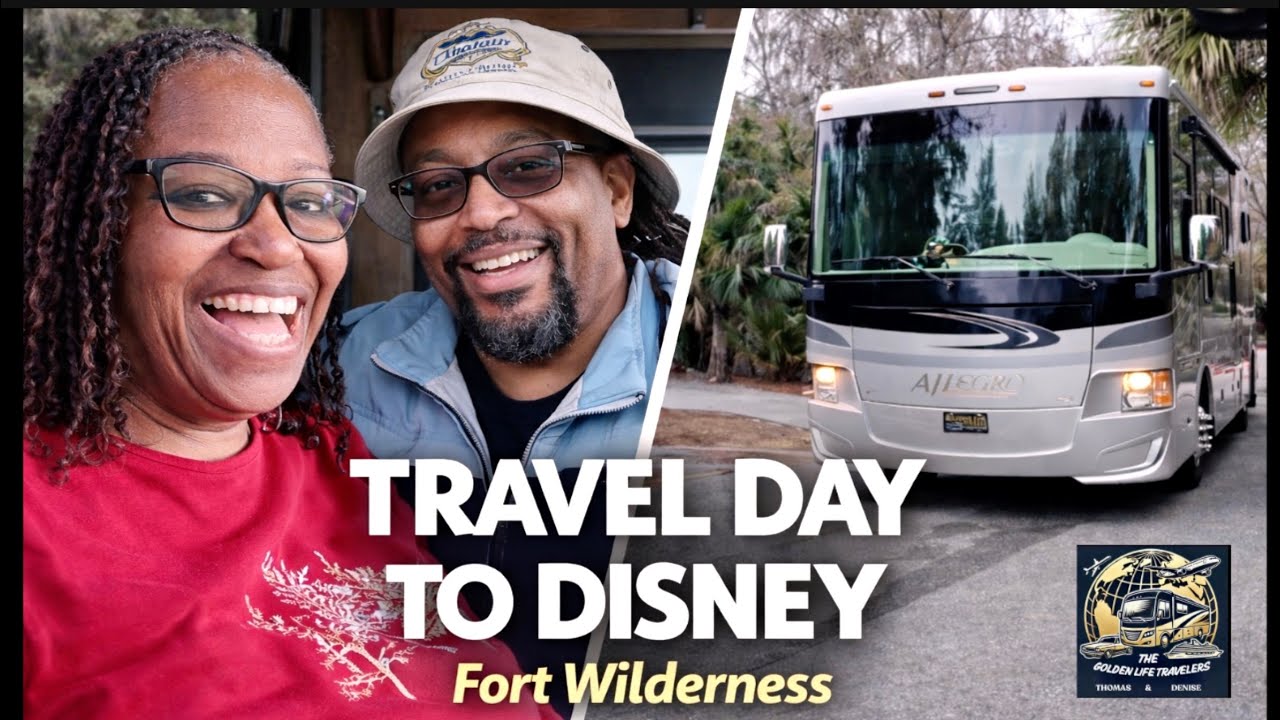 День поездки в Диснейленд Форт Уилдернесс | Буксировка гольф-кара + День прибытия