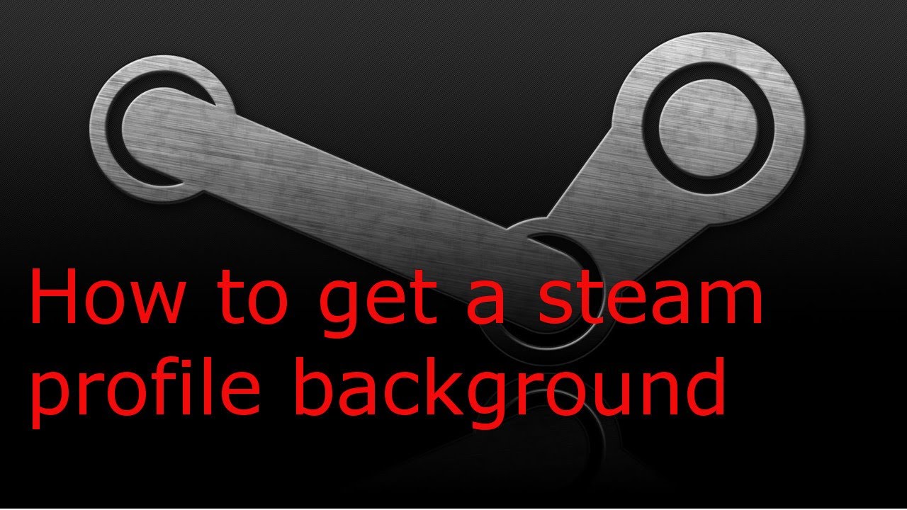 how to change your steam background - YouTube