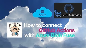 GitHub Actions that can persist data through Azure Blob Storage with Blob Fuse