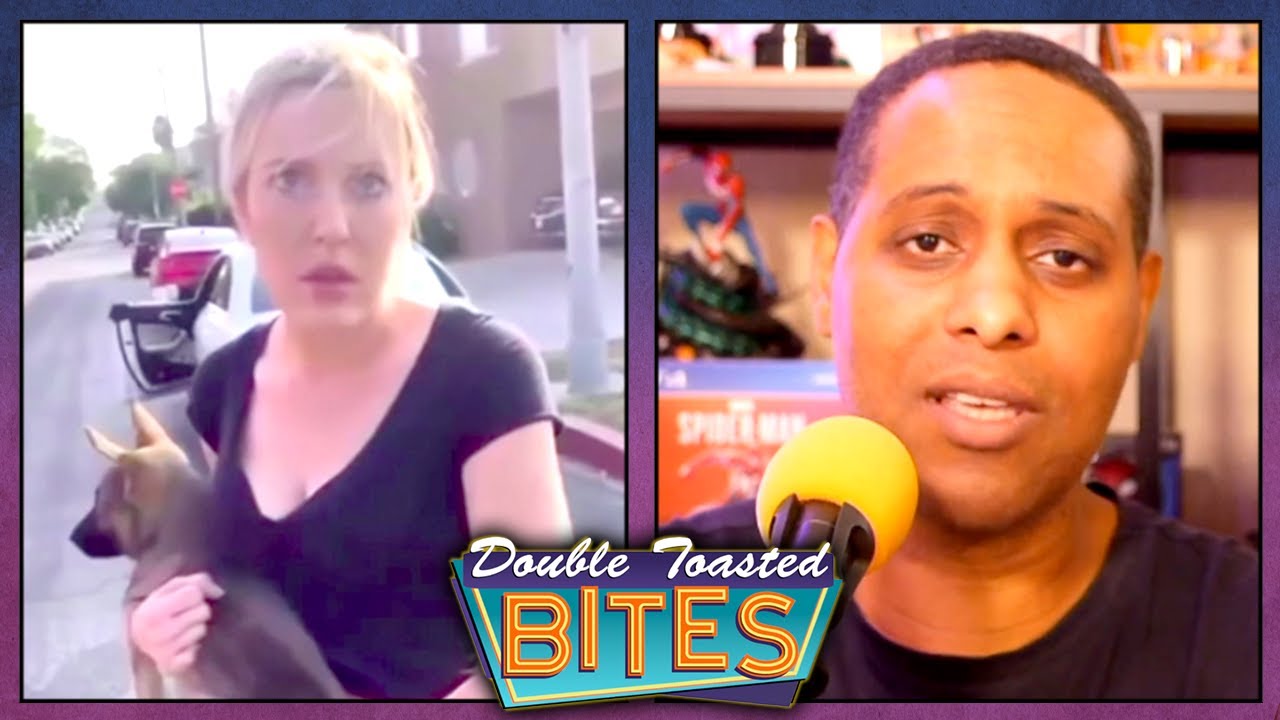 WOMAN THROWS DOG AT BLACK MAN DURING RANT Double Toasted Bites YouTube