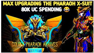 UPGRADING THE PHARAOH X-SUIT ( PHARAOH CRATE OPENING ) PUBG MOBILE