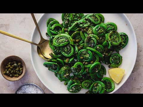 Sautéed Fiddlehead Ferns