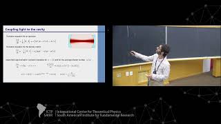 Raul Teixeira (UFSCar): Experiments on cold atoms and optical cavities -  Class 2
