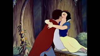 Snow White And The Seven Dwarfs (1937) - The breaking of the spell \& the ending scene [HD 1080p]