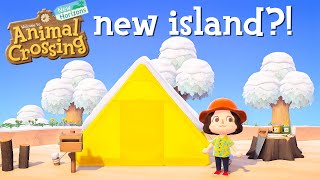 first day on my new island!