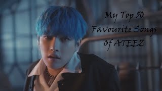 My Top 50 Favourite Songs Of ATEEZ