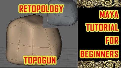 RETOPOLOGY IN TOPOGUN  | retopology topogun