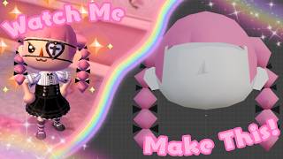 Watch Me Make An Animal Crossing: New Leaf Hairstyle Mod | ✂️💈