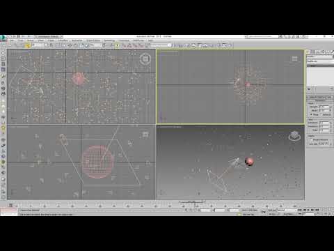#125 Space warps Wind風力 Gravity重力 3dsmax 3D動畫實務