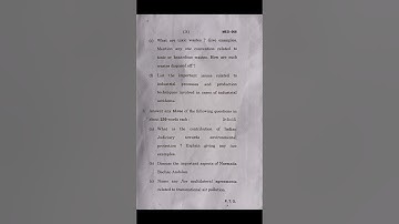 IGNOU QUESTION PAPER | JUNE 2024 | MED 008 | MED008 | GLOBALISATION AND ENVIRONMENT