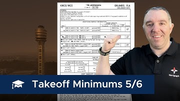 How To Read Takeoff Minimums on Airport Charts / Flight Simulation