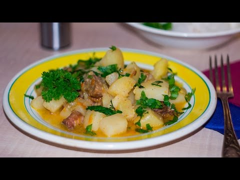 Видео рецепт Картошка, тушеная в утятнице