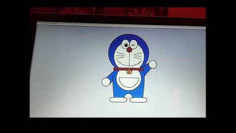 Doraemon using turtle module