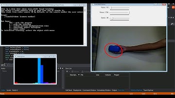 OpenCV: Camshift Tracking Demo