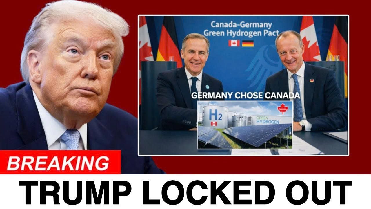Canada-Germany €400M Green Hydrogen Deal LOCKS the U.S. Out of Europe’s Energy Market - Trump LOST