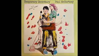 洋楽 Paul McCartney / Temporary Secretary 12\" Paul McCartney | Temporary Secretary